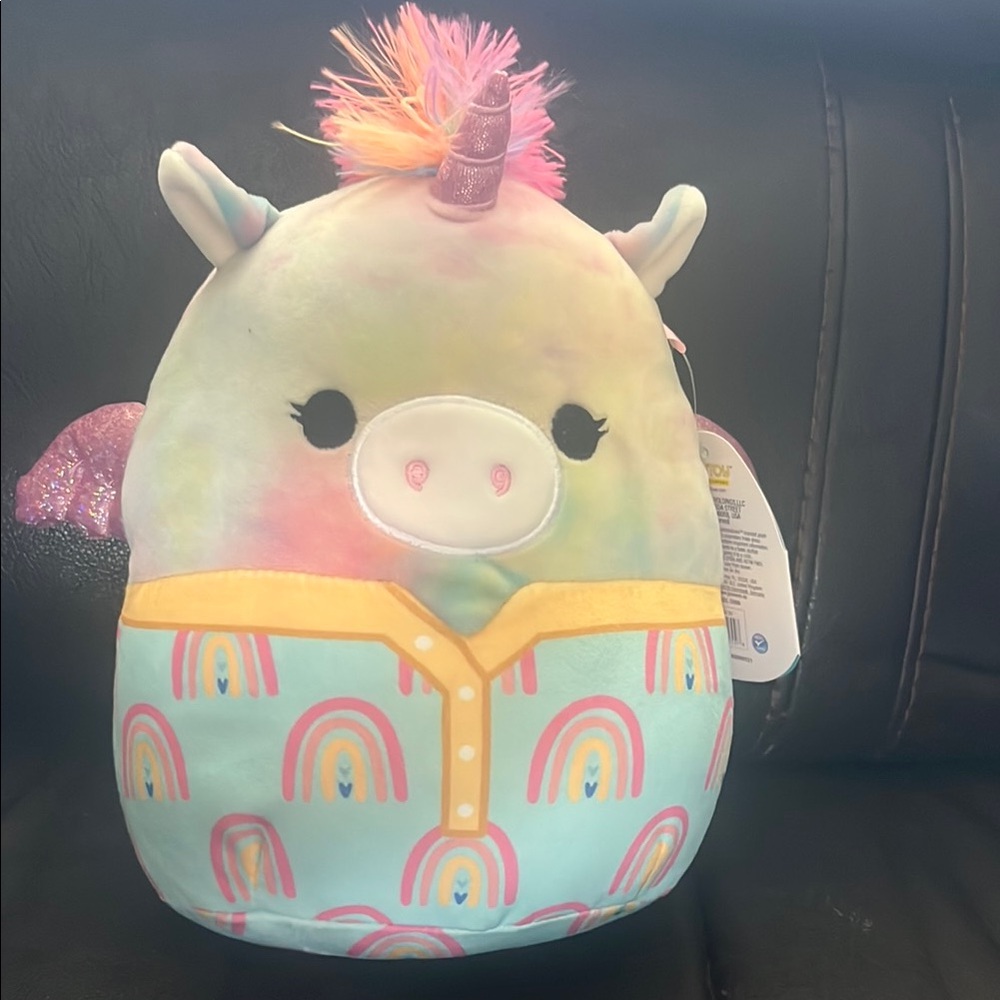 NWT squishmallow Jaime pajama unicorn 8” plush